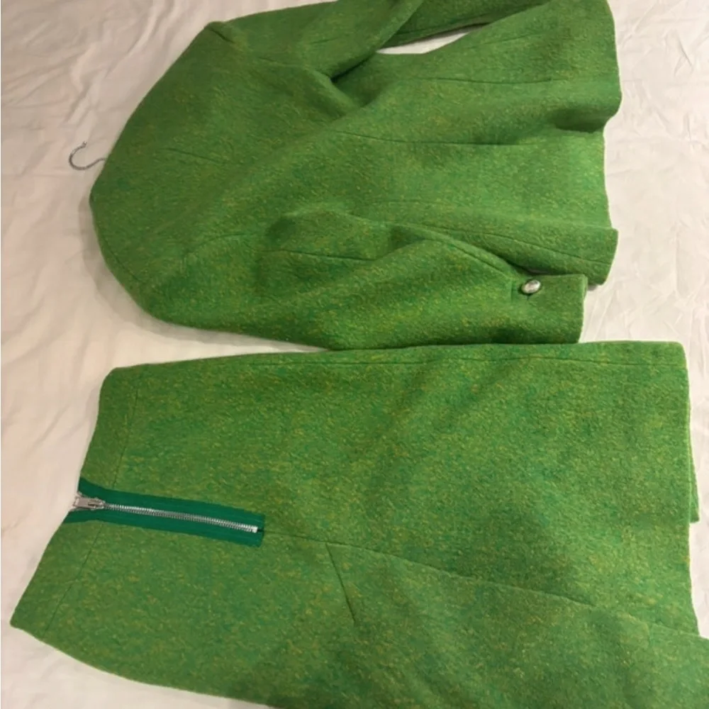 Ganni structured wool blazer set - Picture 2 of 2